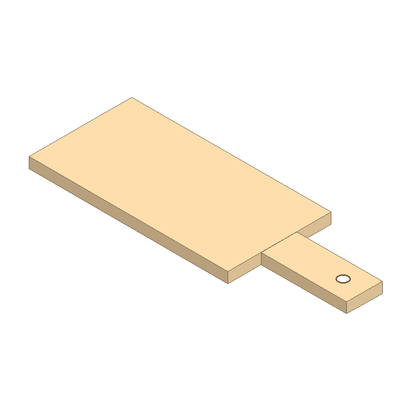 Hardwood Serving Board