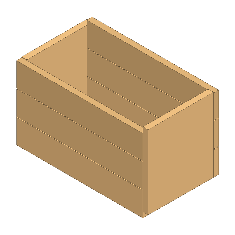 Rustic Storage Crate